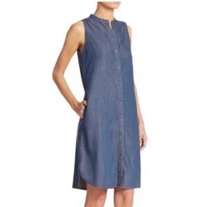 Eileen Fisher denim like  dress